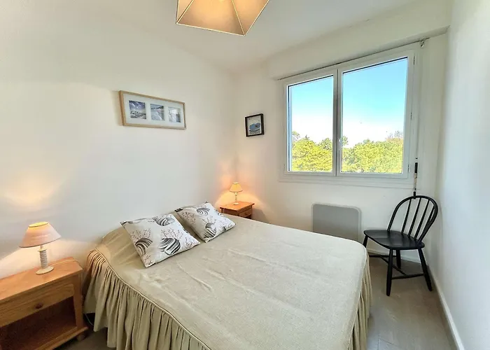 T3 Face A Avec Terrasse Et Parking Prive, 4 Couchages - Fr-1-245-97 * La Baule-Escoublac