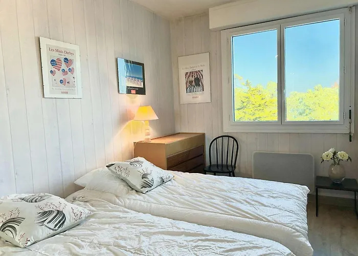 Apartment T3 Face A Avec Terrasse Et Parking Prive, 4 Couchages - Fr-1-245-97 La Baule-Escoublac